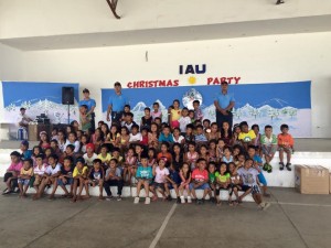 “It’s time to give back” IAU Student Leaders Celebrate Christmas