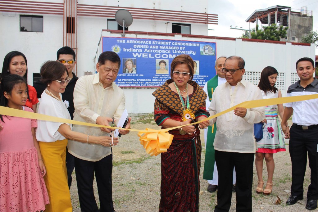 De Lima as Hermana Mayor at St. Therese Feast