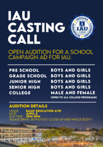 IAU Casting Call