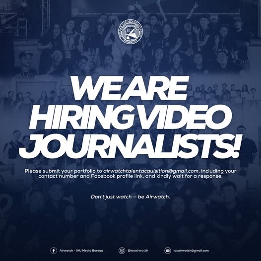 Airwatch Is Hiring Video Journalists—Apply Now