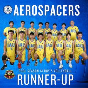 IAU Boys Volleyball Soars to 2nd Place in PSDL Season 14