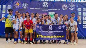 IAU Futsal Girls Shine at the 8th Ateneo Football Festival Cup