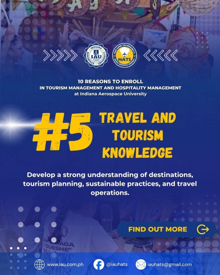 Indiana Aerospace University Enhances Travel and Tourism Knowledge 1