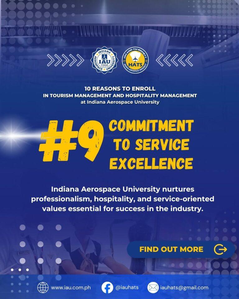 Indiana Aerospace University’s Commitment to Service Excellence 1